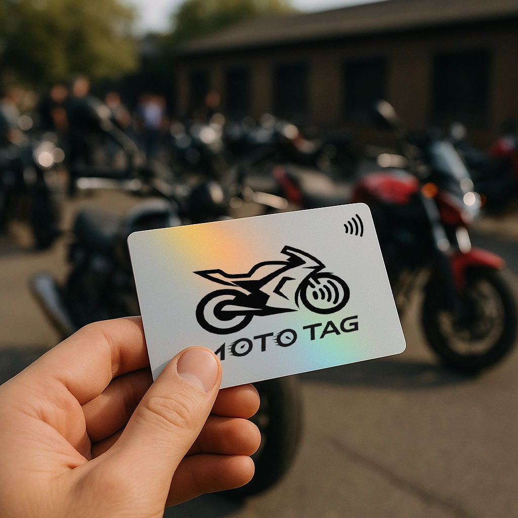 Carte NFC MotoTag - Vue 1
